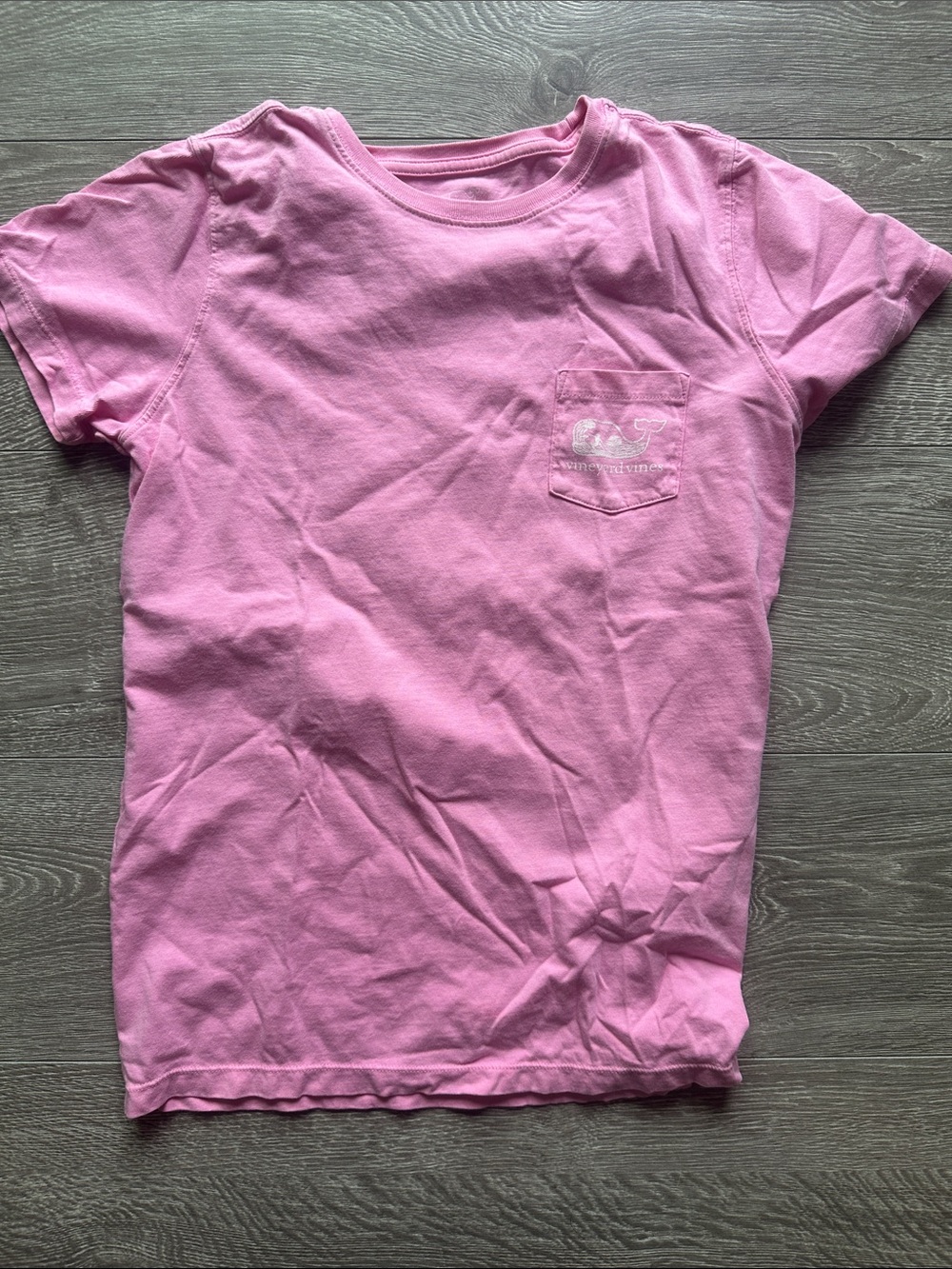 Vineyard vines pocket t in pink size small